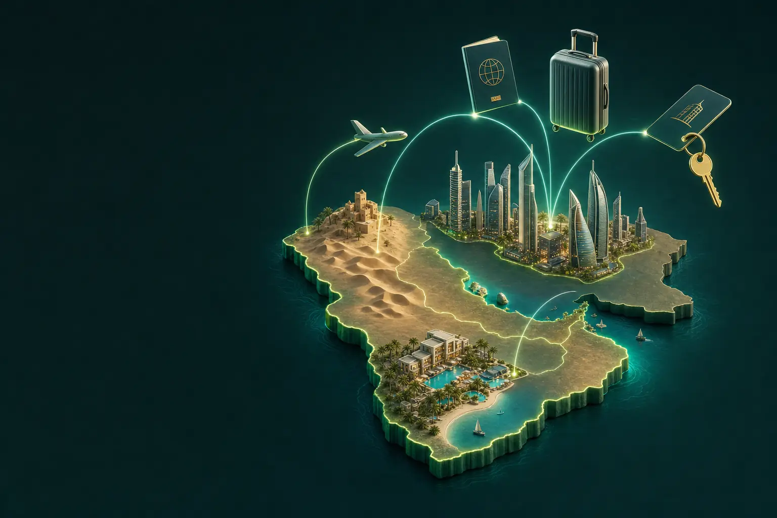 Illustration: Middle East travel marketing: personalising by market, from KSA to Kuwait