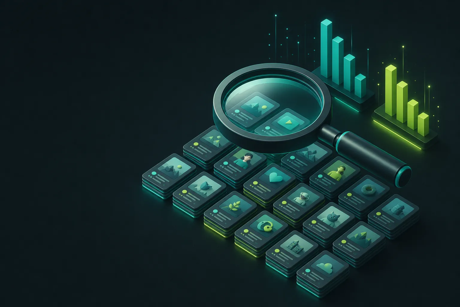 Ilustrasi: Apakah yang disiarkan oleh alat mendengar sosial? Analisis kandungan vendor 18.