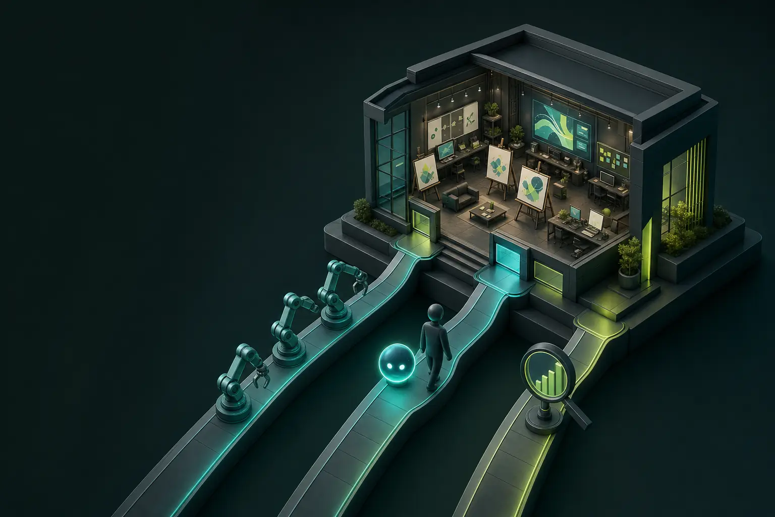 Illustration: Will AI replace agencies? An honest answer for agency leaders