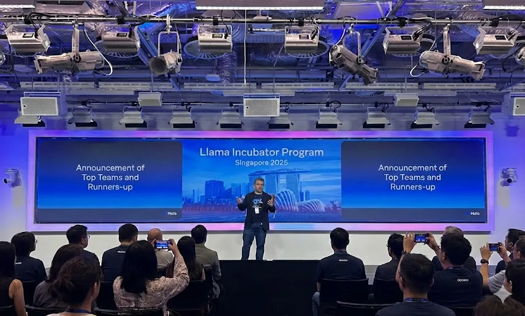 Meta Llama Incubator Program Singapore 2025: ประกาศรายชื่อทีมชั้นนำบนเวที